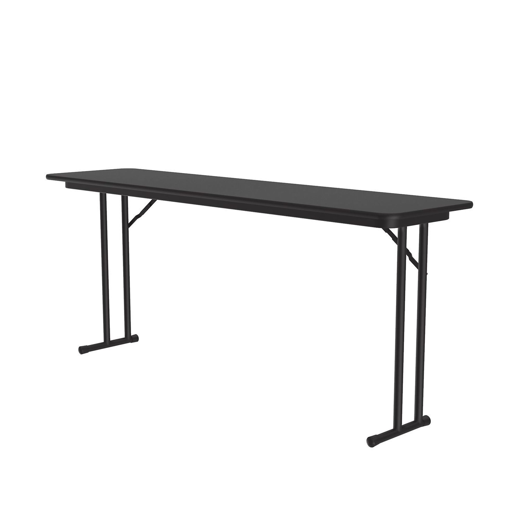Correll, TFL Seminar Table, Black Granite, 18x72, Height 29 in, Width 18 in, Length 72 in, Model# ST1872TF-07
